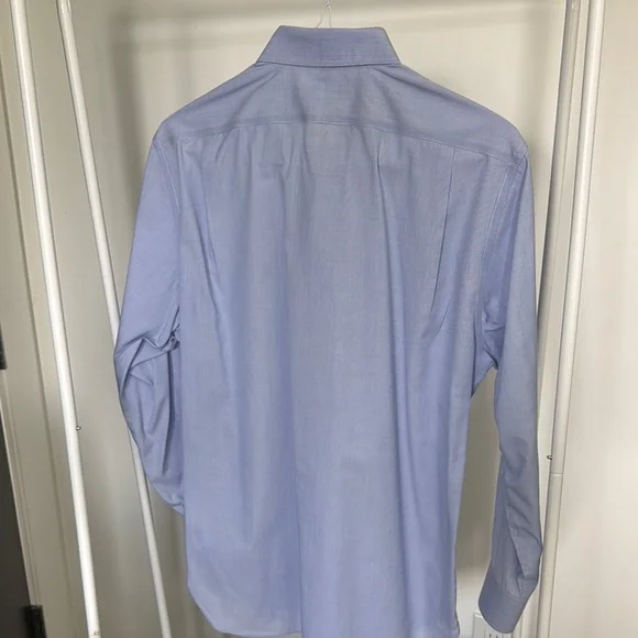 Polo by Ralph Lauren Men's Sky Blue Button-Down Shirt - Picture 3 of 3